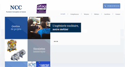 Desktop Screenshot of ncc-industrie.com