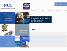 Tablet Screenshot of ncc-industrie.com